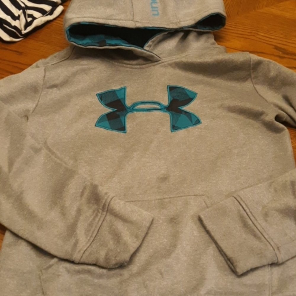 Under Armour hoodie with Plaid